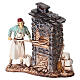 Set, 2-teilig, Wirtshausgäste und Pizzabäcker für 8 cm Krippe von Moranduzzo s3