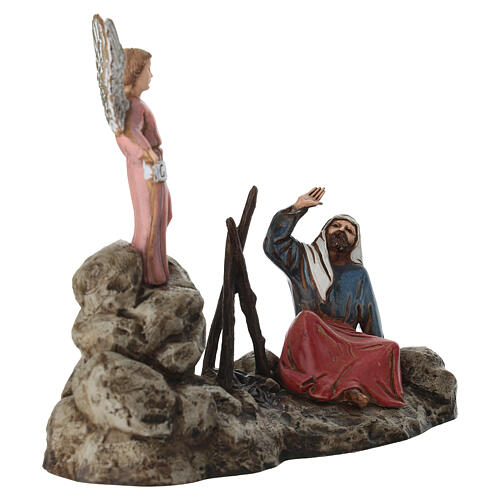 Szene Traum des heiligen Josef für 10 cm Krippe von Moranduzzo 2