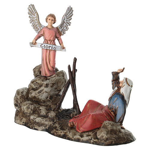 Szene Traum des heiligen Josef für 10 cm Krippe von Moranduzzo 3
