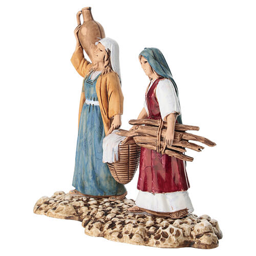 Lavadeiras para presépio Moranduzzo 10 cm 3