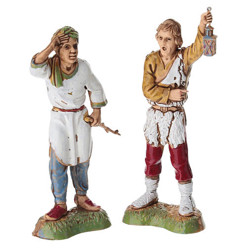 Set pastores 16 piezas belén estilo napolitano 10 cm Moranduzzo 7