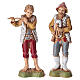 Shepherds set of 16 for Neapolitan Moranduzzo Nativity Scene 10 cm s6
