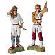 Shepherds set of 16 for Neapolitan Moranduzzo Nativity Scene 10 cm s7