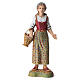Kobieta z koszem - figurka do szopki Moranduzzo 10 cm s1