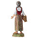 Kobieta z koszem - figurka do szopki Moranduzzo 10 cm s4