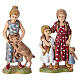 Set 6 santons enfants style napolitain crèche 10 cm s4