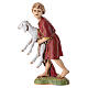 Enfant portant un mouton à bras crèche Moranduzzo 10 cm s1