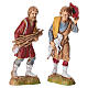 Set, 8-teilig, Hirten im neapolitanischen Stil für 10 cm Krippe von Moranduzzo s4