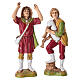 Set, 8-teilig, Hirten im neapolitanischen Stil für 10 cm Krippe von Moranduzzo s5