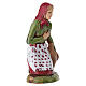 Kobieta klęcząca z amforą - figurka do szopki Moranduzzo 10 cm s2