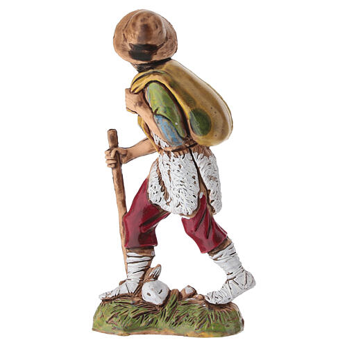Figurka wędrowca do szopki Moranduzzo 10 cm 3