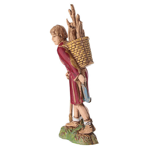 Holzfäller im neapolitanischen Stil für 10 cm Krippe von Moranduzzo 3