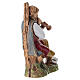 Siedzący mężczyzna z piszczałką - figurka do szopki Moranduzzo 10 cm s3