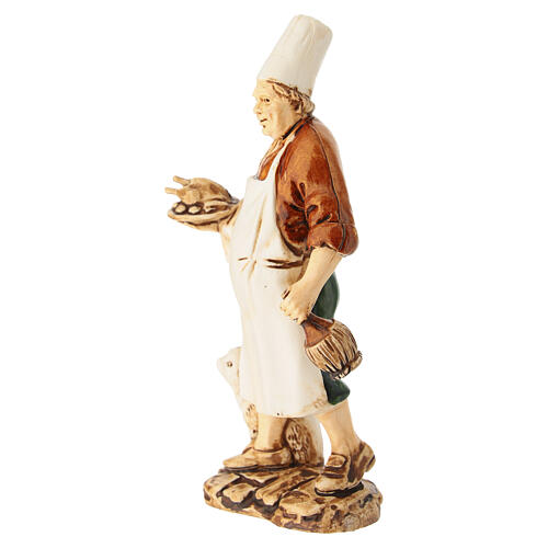 Posadero napolitano con garrafa presepe Moranduzzo 10 cm 2