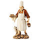 Posadero napolitano con garrafa presepe Moranduzzo 10 cm s1