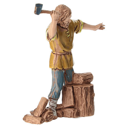 Drwal do szopki Moranduzzo 10 cm 3