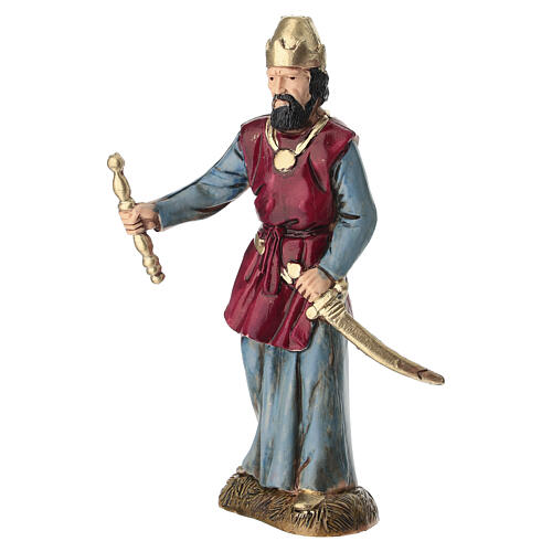 Rei Herodes presépio Moranduzzo 10 cm 3