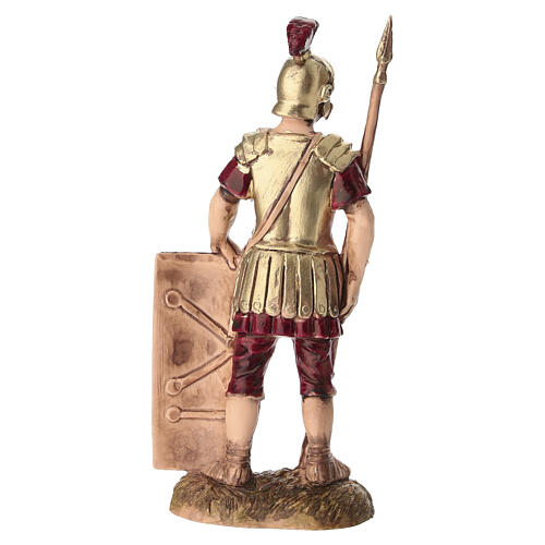 Soldado com escudo presépio Moranduzzo 10 cm 4