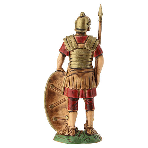 Soldato romano con scudo ovale presepe Moranduzzo 10 cm 4