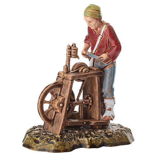 Ostrzący noże - figurka do szopki Moranduzzo 10 cm 2