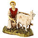 Donna con capra presepe Moranduzzo 10 cm s2