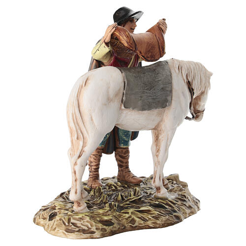 Mann mit Pferd für 10 cm Krippe von Moranduzzo 3
