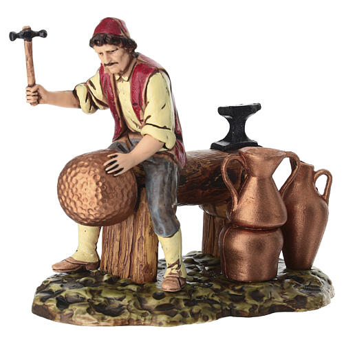 Kupferschmied für 10 cm Krippe von Moranduzzo 2