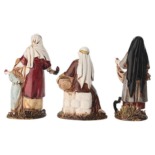 Set, 3-teilig, Bäuerinnen im arabischen Stil für 10 cm Krippe von Moranduzzo 5