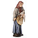 Donna con coniglio presepe Moranduzzo 10 cm s2