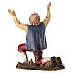 Kneeling Astonished Shepherd, Moranduzzo Nativity 10 cm s4