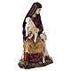 Woman with lamb for 10 cm Moranduzzo Nativity Scene s2