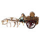 Wagen mit Fässern für 10 cm Krippe von Moranduzzo s1