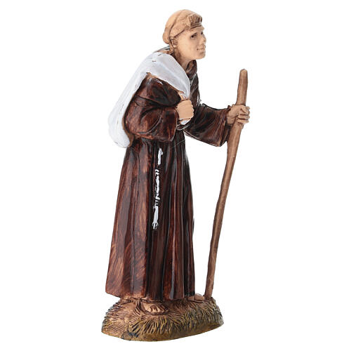 Mönch im neapolitanischen Stil für 10 cm Krippe von Moranduzzo 2