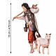 Wayfarer walking with dog for 10-12 cm Nativity Scene by Moranduzzo s2