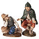 Nativity shepherds 6 pcs, 12 cm Moranduzzo s2