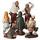 Nativity shepherds 6 pcs, 12 cm Moranduzzo s5
