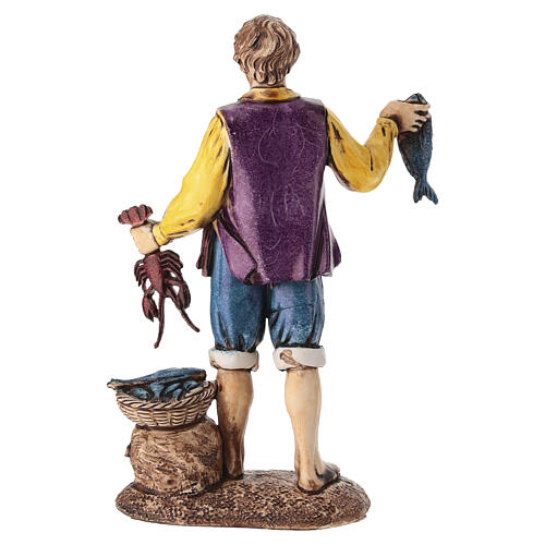 Pescador napolitano belén Moranduzzo 12 cm 4