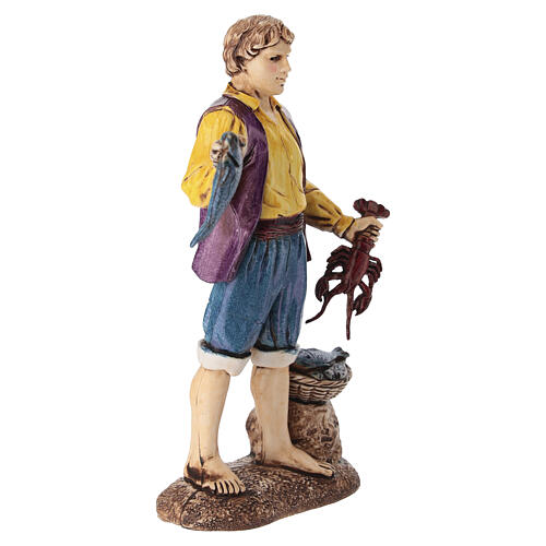 Rybak neapolitański - figurka do szopki Moranduzzo 12 cm 3