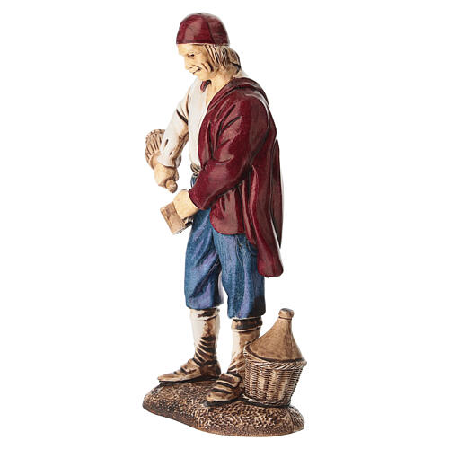 Taberneiro napolitano para presépio Moranduzzo 12 cm 3