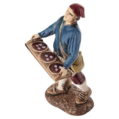 Pizzabäcker im neapolitanischen Stil für 12 cm Krippe von Moranduzzo 2