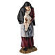 Old Woman with Lamb Figurine, 12 cm Moranduzzo Nativity s2
