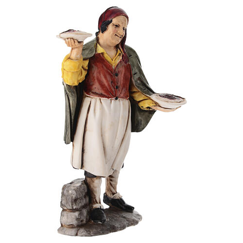 Innkeeper with bottle figurine, Moranduzzo 12 cm 2
