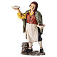 Innkeeper with bottle figurine, Moranduzzo 12 cm s1