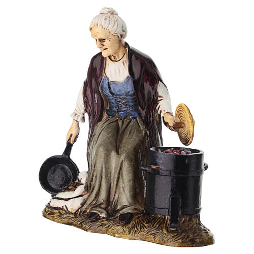 Vendedora de castañas belén Moranduzzo 12 cm 2