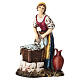Figurka praczki do szopki Moranduzzo 12 cm s1