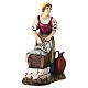 Washerwoman nativity statue 12 cm by Moranduzzo s2