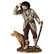 Adoring Figure with Dog, Moranduzzo Nativity 12 cm s1