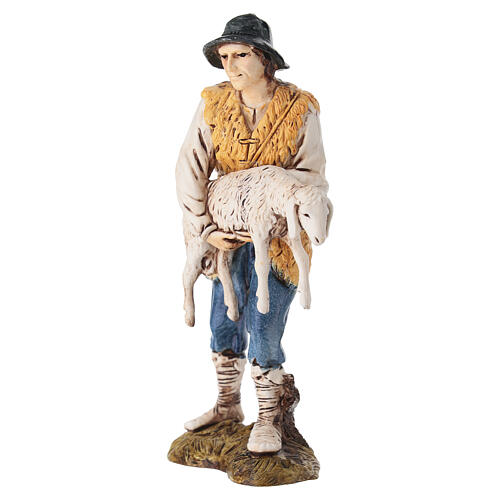 Good Shepherd with Lamb Figurine, 12 cm Moranduzzo 2