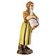 Young Girl with Goose Statue, 12 cm Nativity by Moranduzzo s3