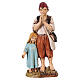 Coppia di fanciulli presepe Moranduzzo 12 cm stile napoletano s1